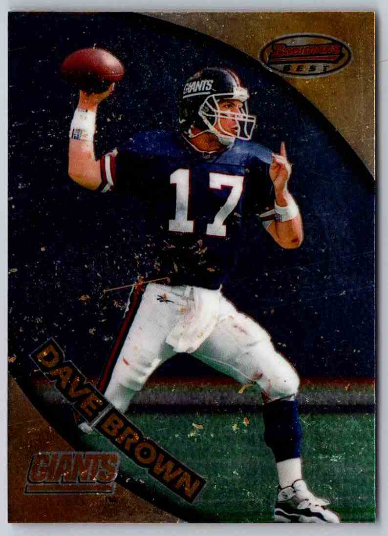 2011 Topps Football Dave Brown