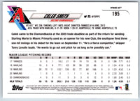 2021 Topps Opening Day Caleb Smith #195