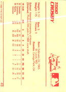 1989 Star Todd Crosby
