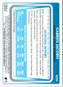 2011 Bowman Chrome Prospects Gabriel Jacobo