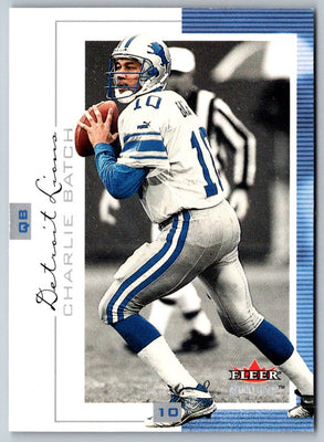 2001 Fleer Genuine Charlie Batch #22