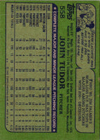 1982 Topps John Tudor #558