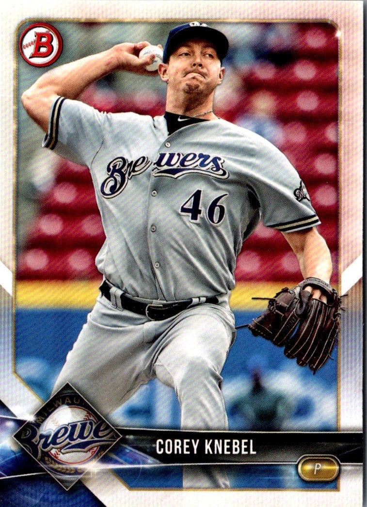 2018 Bowman Corey Knebel