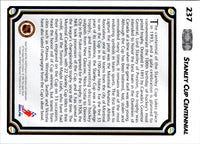1992 Upper Deck Stanley Cup Centennial #237