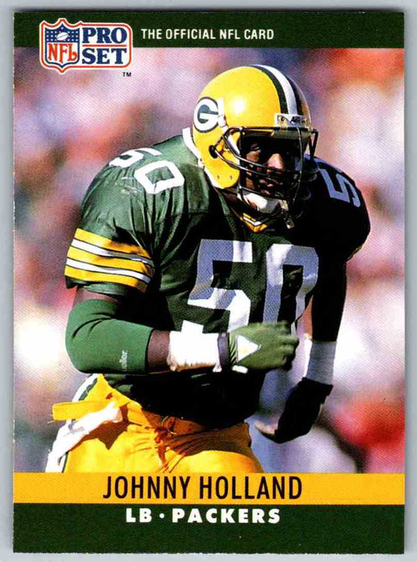 1990 Pro Set FACT Cincinnati Johnny Holland #110