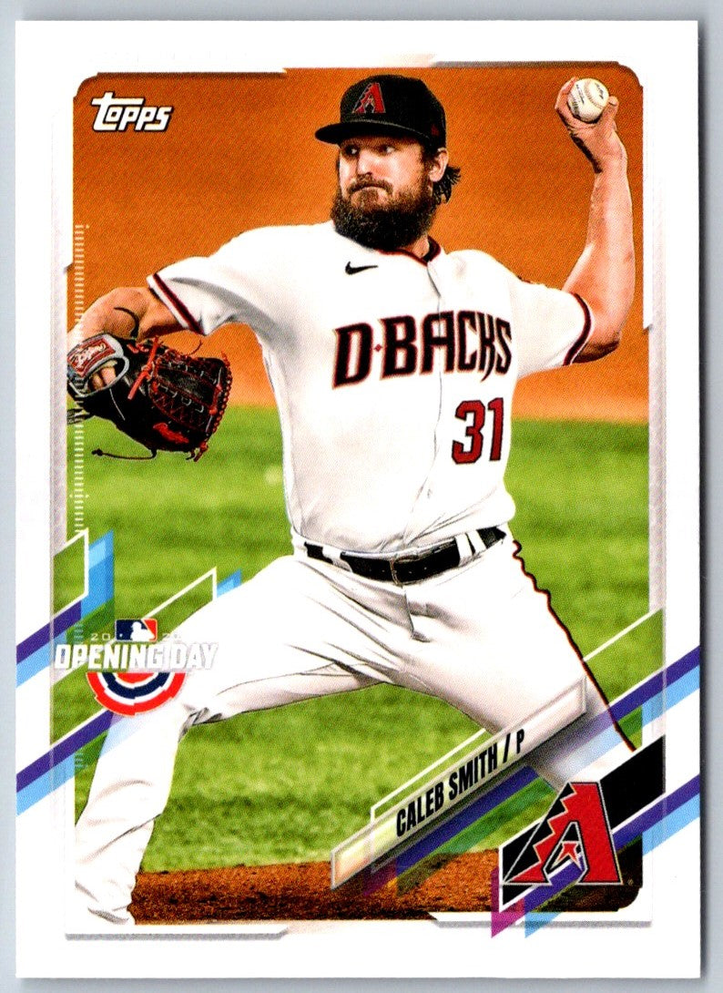 2021 Topps Opening Day Caleb Smith