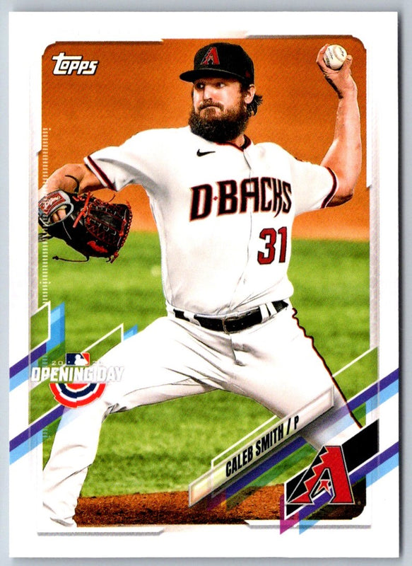 2021 Topps Opening Day Caleb Smith #195