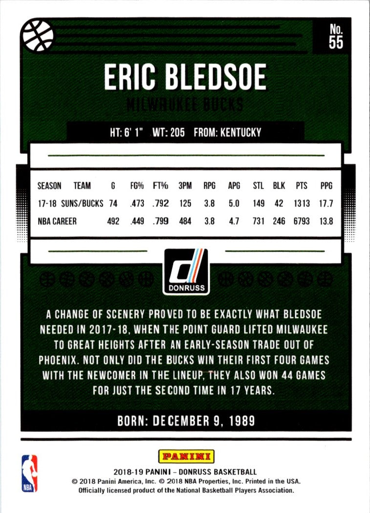 2018 Donruss Eric Bledsoe