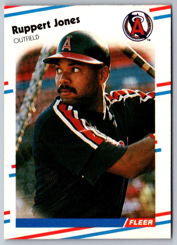 1988 Fleer Ruppert Jones #492