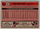 1981 Topps Ken Kravec