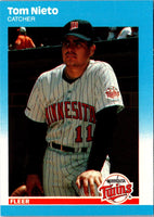 1987 Fleer Update Glossy Tom Nieto #U-88