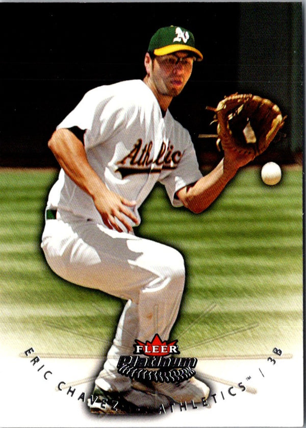 2003 Fleer Splendid Splinters Eric Chavez #38