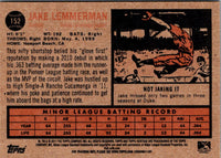 2011 Topps Heritage Minor League Jake Lemmerman #152