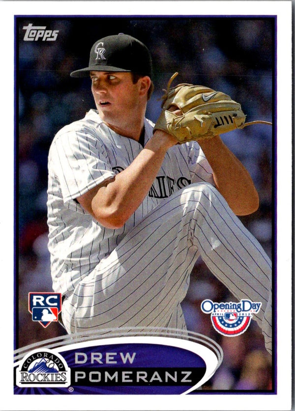 2012 Topps Opening Day Drew Pomeranz #89