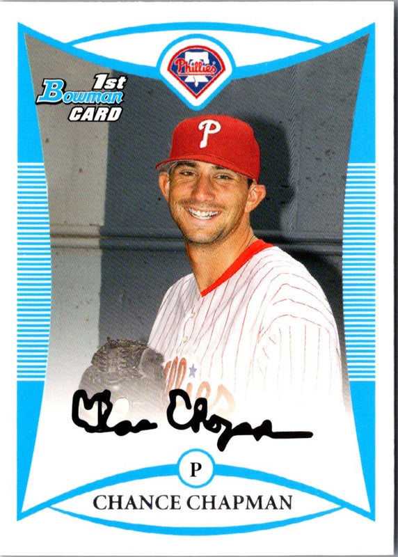 2008 Bowman Prospects Chance Chapman #BP21
