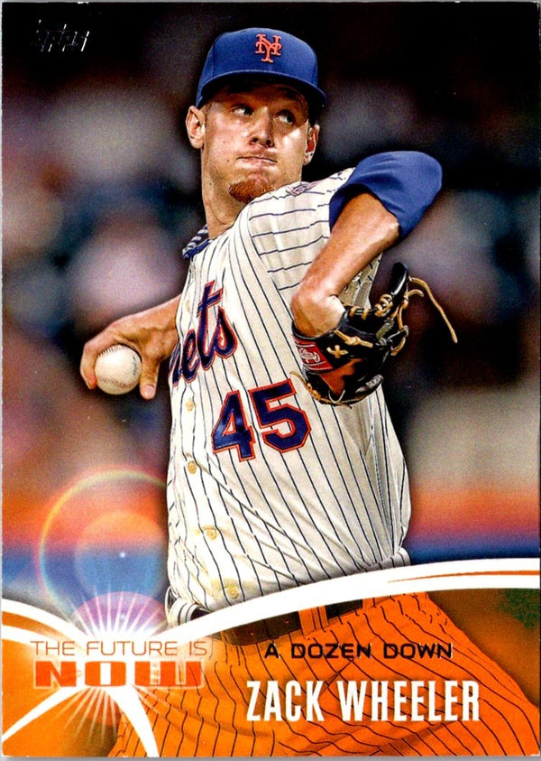 2014 Topps The Future is Now Zack Wheeler #FN-12