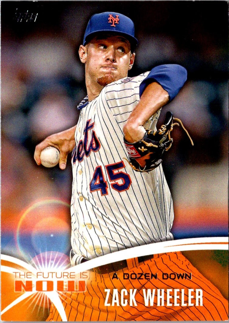 2014 Topps The Future is Now Zack Wheeler