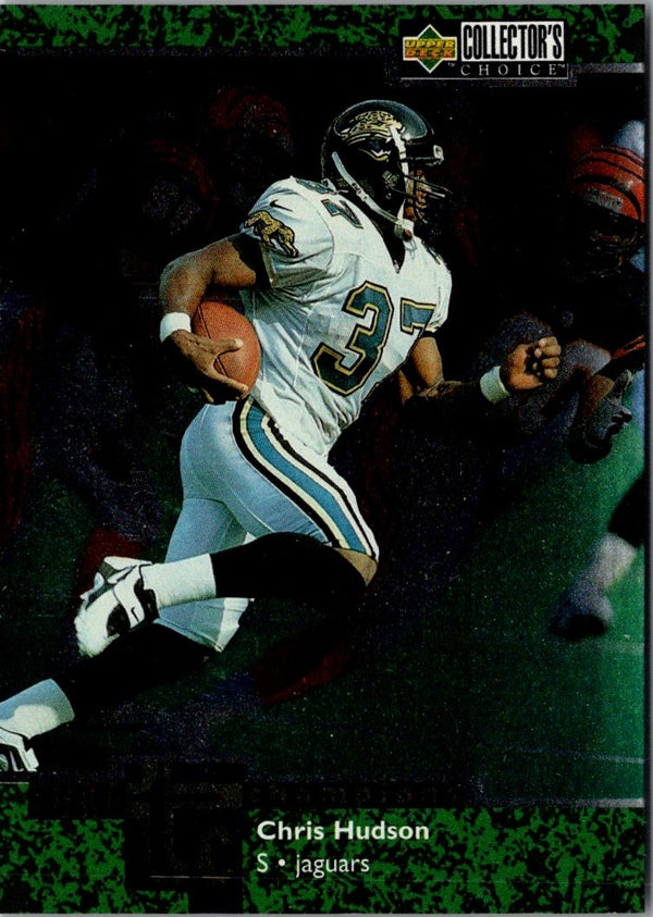 1997 Collector's Choice Turf Champions Chris Hudson #TC17