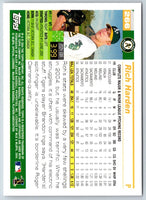 2005 Topps Rich Harden #266