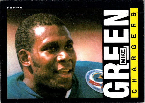 1985 Topps Mike Green #373 Rookie