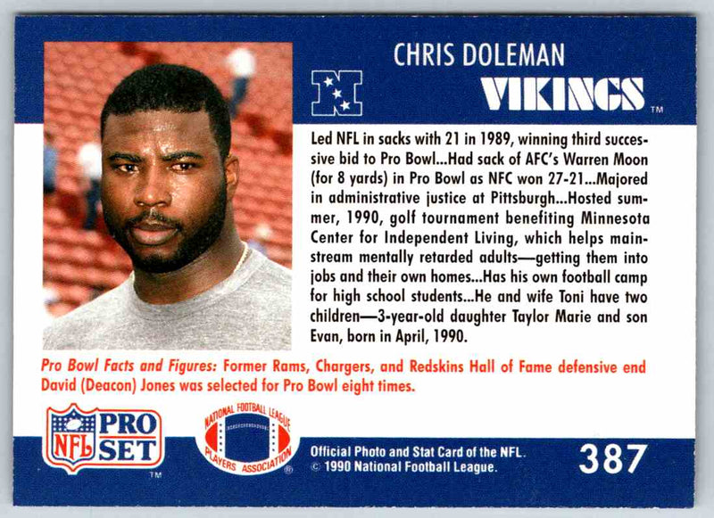 1992 Proset Chris Doleman