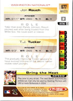 2005 Topps Total Jon Rauch/T.J. Tucker #677