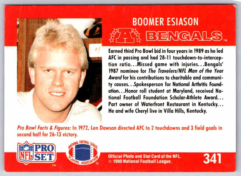 1990 Proset Boomer Esiason