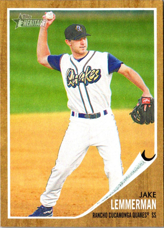 2011 Topps Heritage Minor League Jake Lemmerman #152