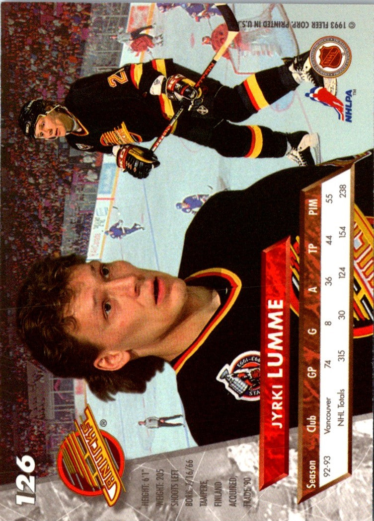 1993 Ultra Jyrki Lumme