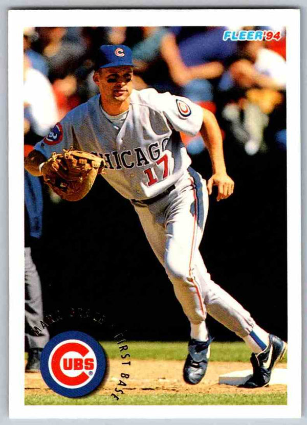 1994 Fleer Baseball Mark Grace #383