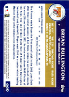 2003 Topps Bryan Bullington #660 Rookie