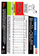 2006 Topps Opening Day Tim Hudson