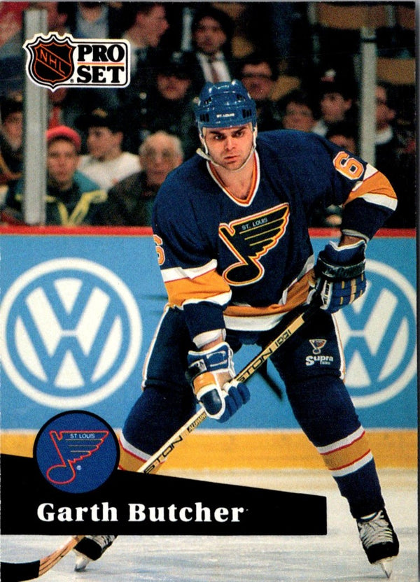 1991 Pro Set Garth Butcher #210