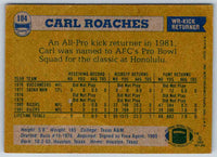 1982 Topps Carl Roaches #104