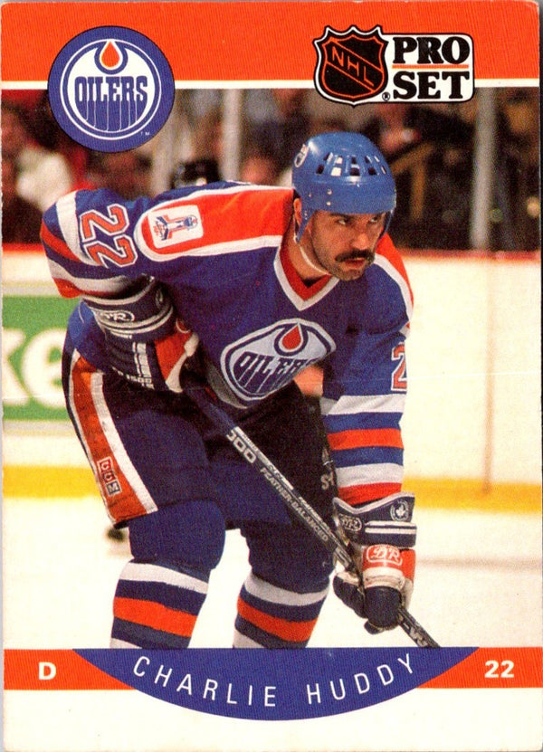 1990 Pro Set Charlie Huddy #85