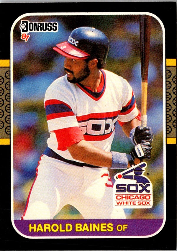 1987 Leaf Harold Baines #52