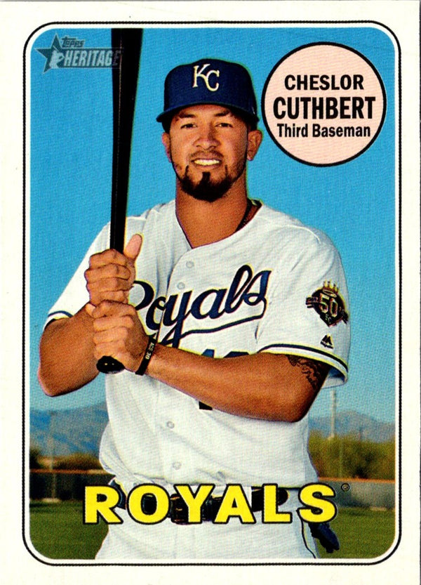 2018 Topps Heritage Cheslor Cuthbert #680