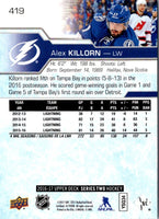 2017 Upper Deck Alex Killorn #419