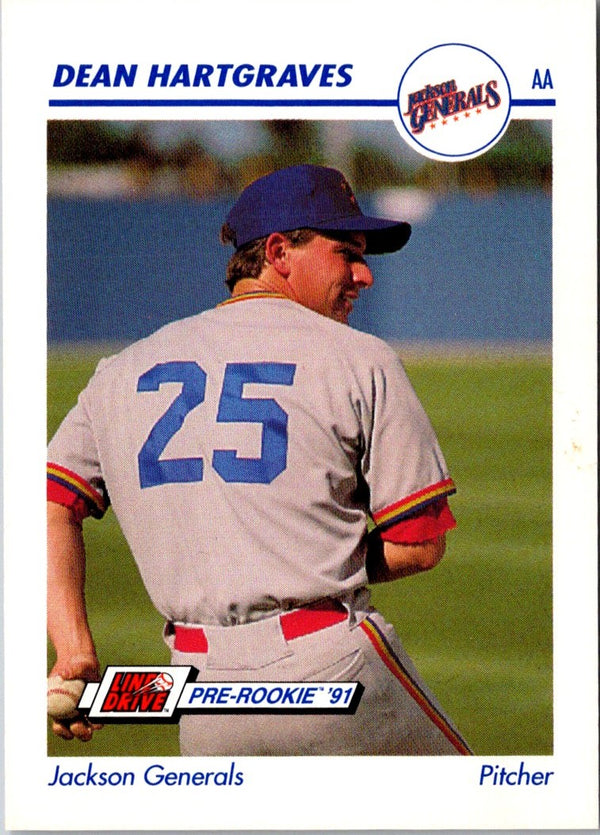 1991 Line Drive AA Dean Hartgraves #560