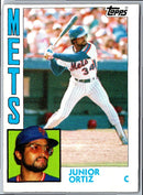 1984 Topps Nestle Junior Ortiz
