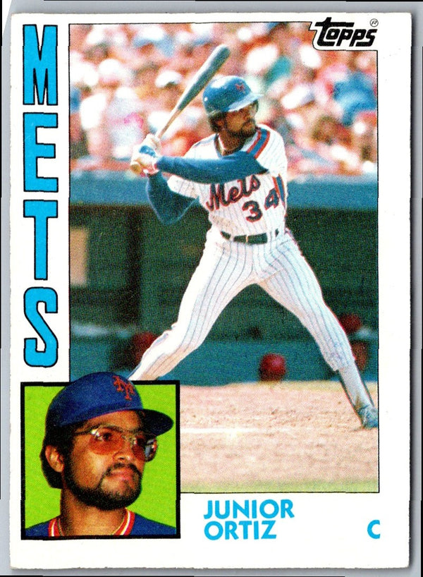 1984 Topps Nestle Junior Ortiz #161