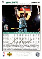 1995 Collector's Choice Debut Trade Player's Club Glen Rice #T7