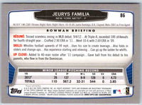 2013 Bowman Jeurys Familia #86