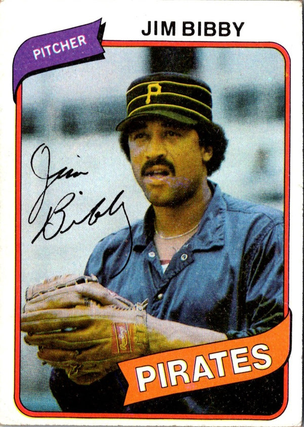 1980 Topps Jim Bibby #229