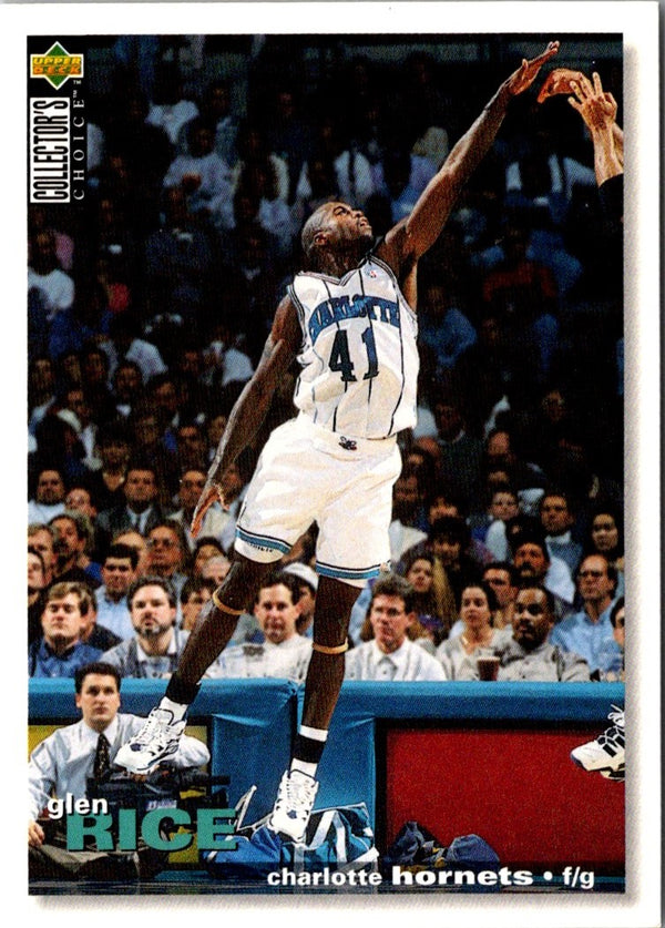 1995 Collector's Choice Debut Trade Player's Club Glen Rice #T7