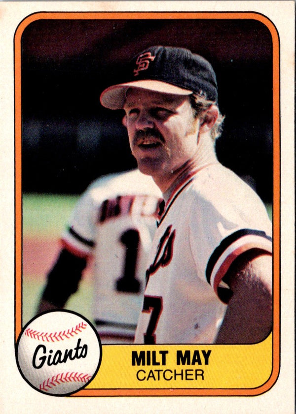 1981 Fleer Milt May #442