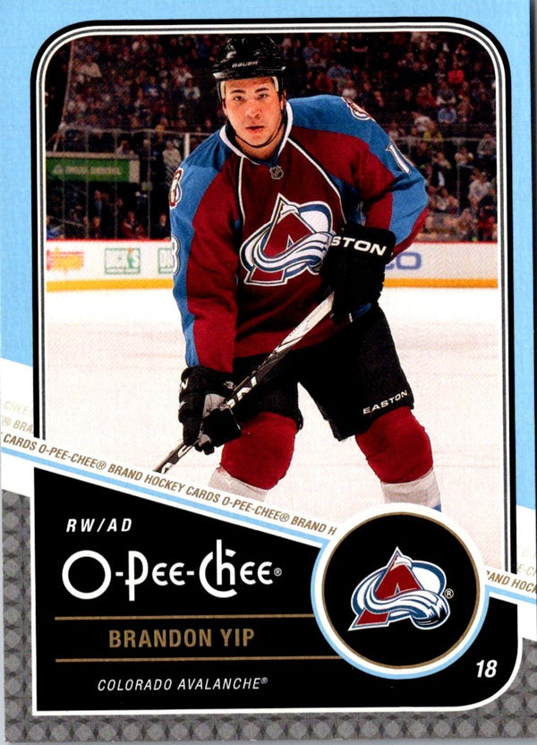 2011 O-Pee-Chee Brandon Yip #234