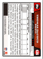 2008 Topps Thomas DeCoud #436 Rookie