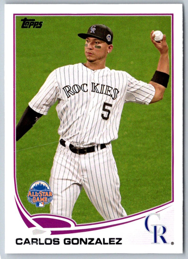 2013 Topps Update Carlos Gonzalez #US227