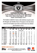 2012 Topps Carson Palmer